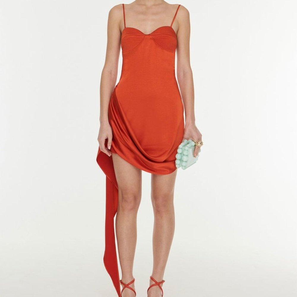 Cult Gaia Red Mini Dress